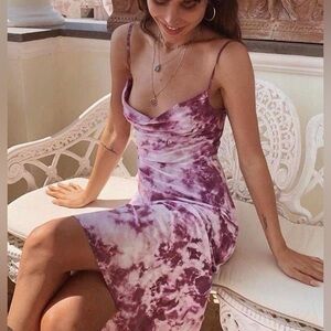 Capulet tie dye dress